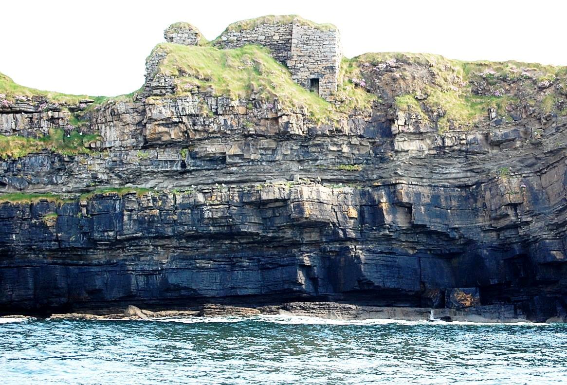 Boat Trip to see the ruins of Kilbarron Castle  from the Sea.